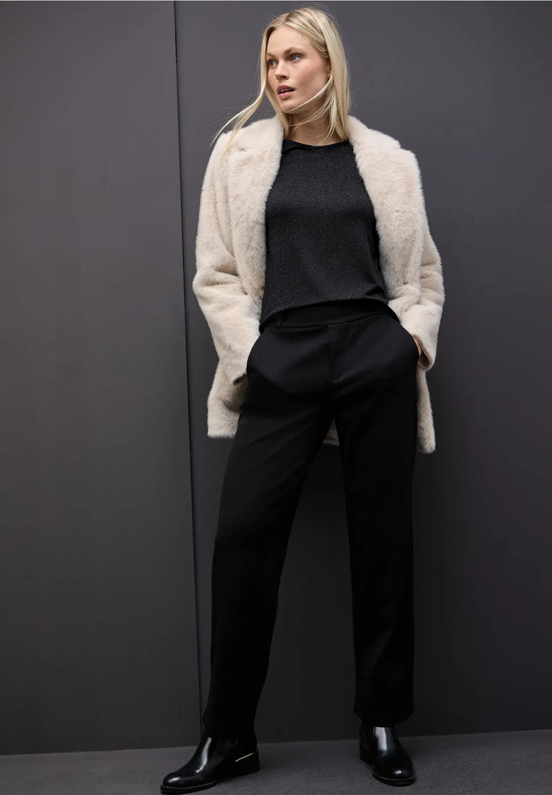 Street One 324291 Fine Shiny Knit Look Shirt