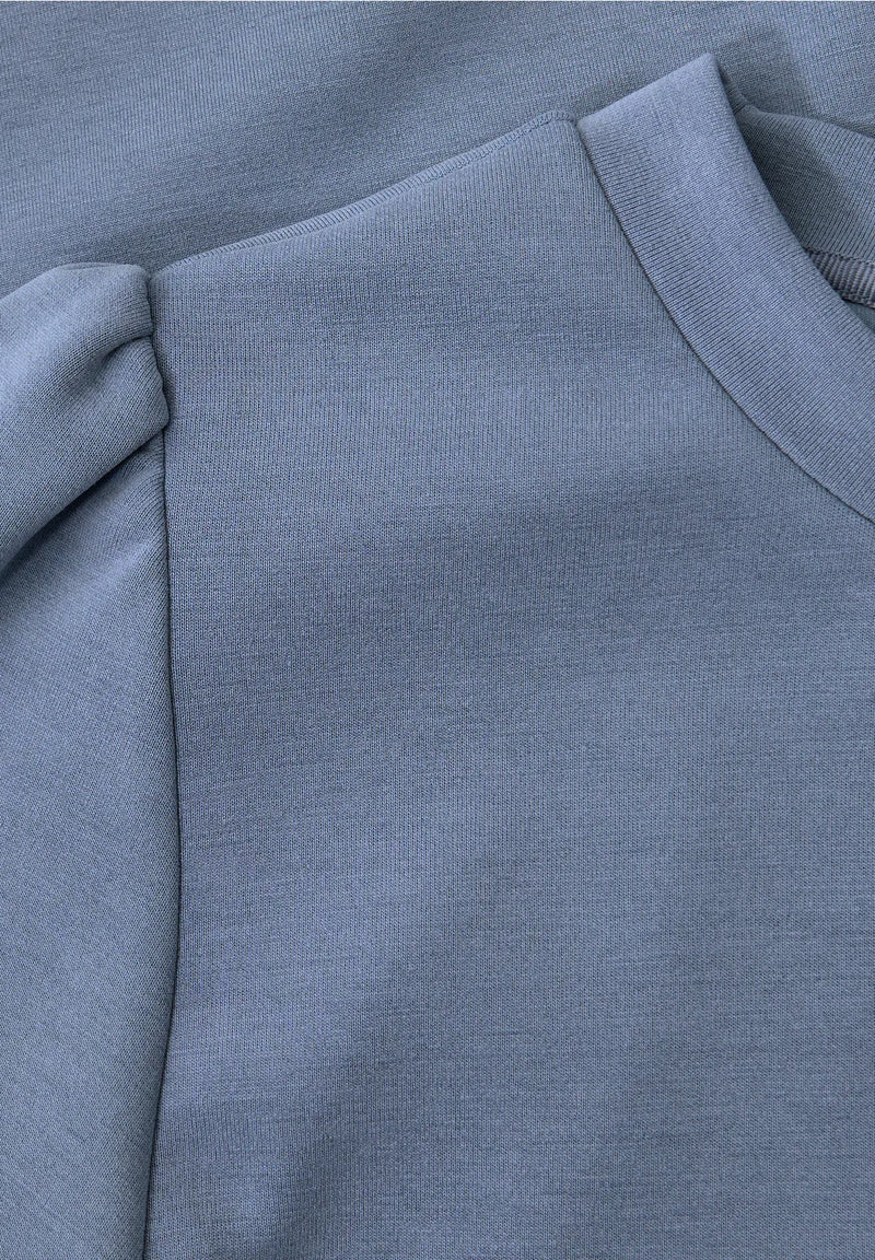 Street One 324297 Silk Look Shirt With Draw String