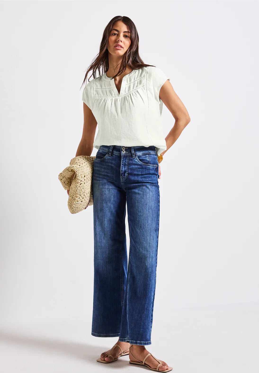 Street One 345803 Shirtblouse w tape detail