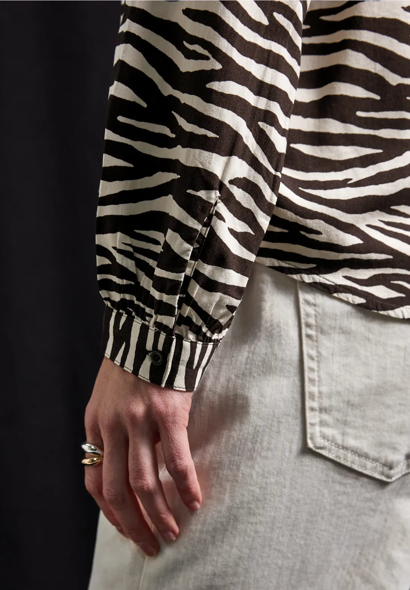 Street One 346047 Splitneck Tunic Blouse