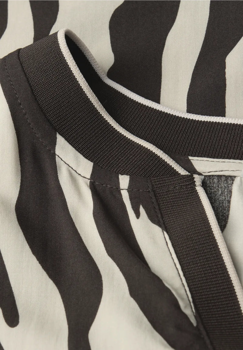 Street One 346048 Tunic Blouse W Elastic Tape De