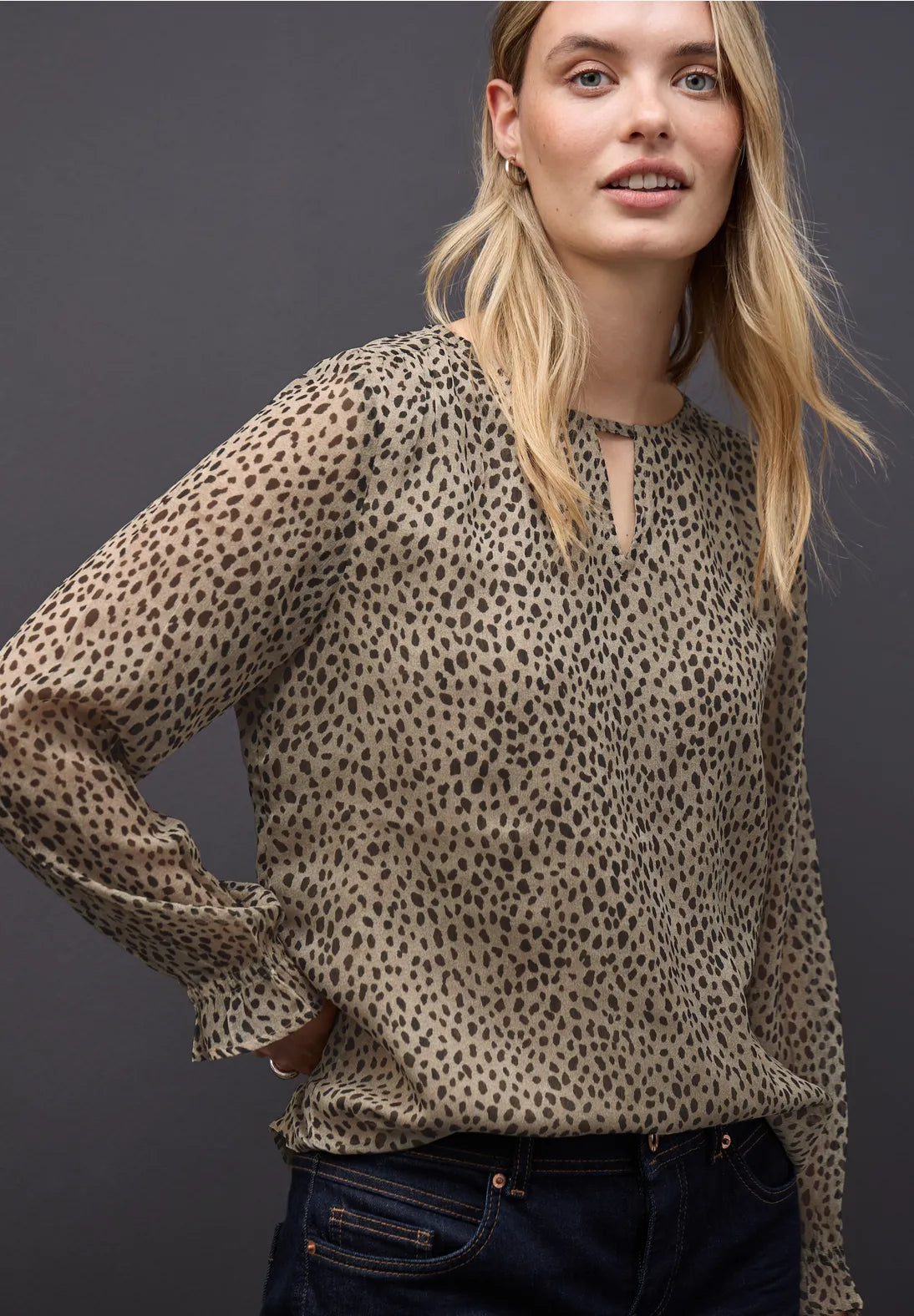 Street One 346087 Chiffon Tunicblouse W S