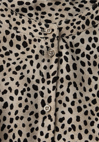 Street One 346114 Buttoned Tunic Blouse W Piping