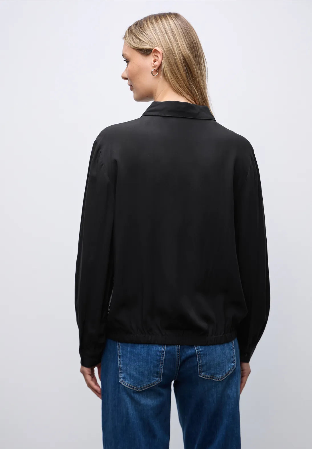 Street One 346126 Shirtcollar Blouse W Gathered