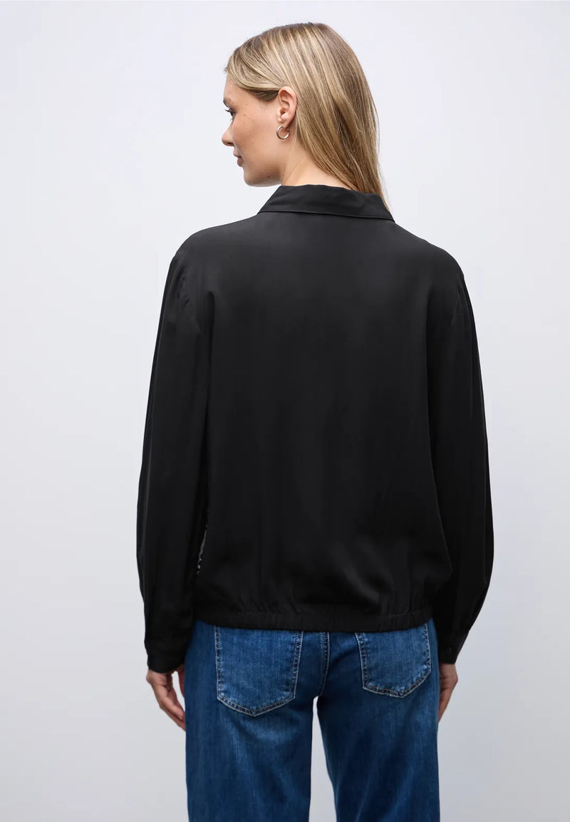 Street One 346126 Shirtcollar Blouse W Gathered