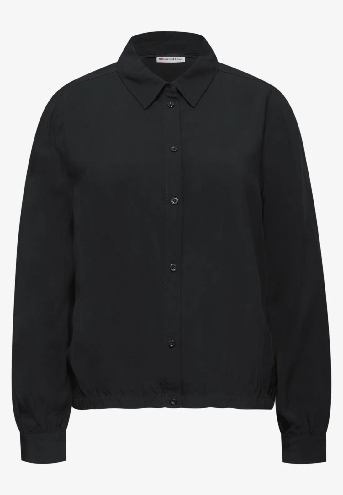 Street One 346126 Shirtcollar Blouse W Gathered