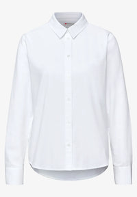 Street One 346162 Buttoned Cotton Shirtcollar Top