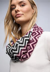 Street One 572989 Structured Print Loop Scarf