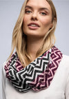Street One 572989 Structured Print Loop Scarf