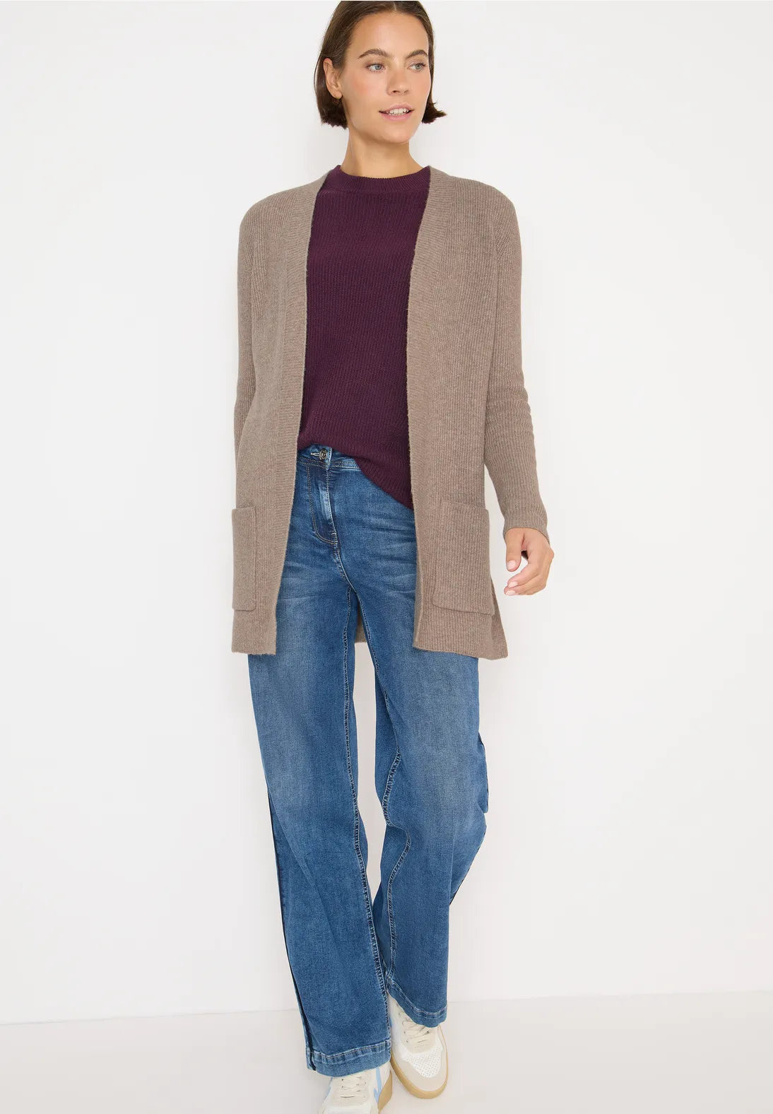 CECIL 254025 Open Structure Cardigan