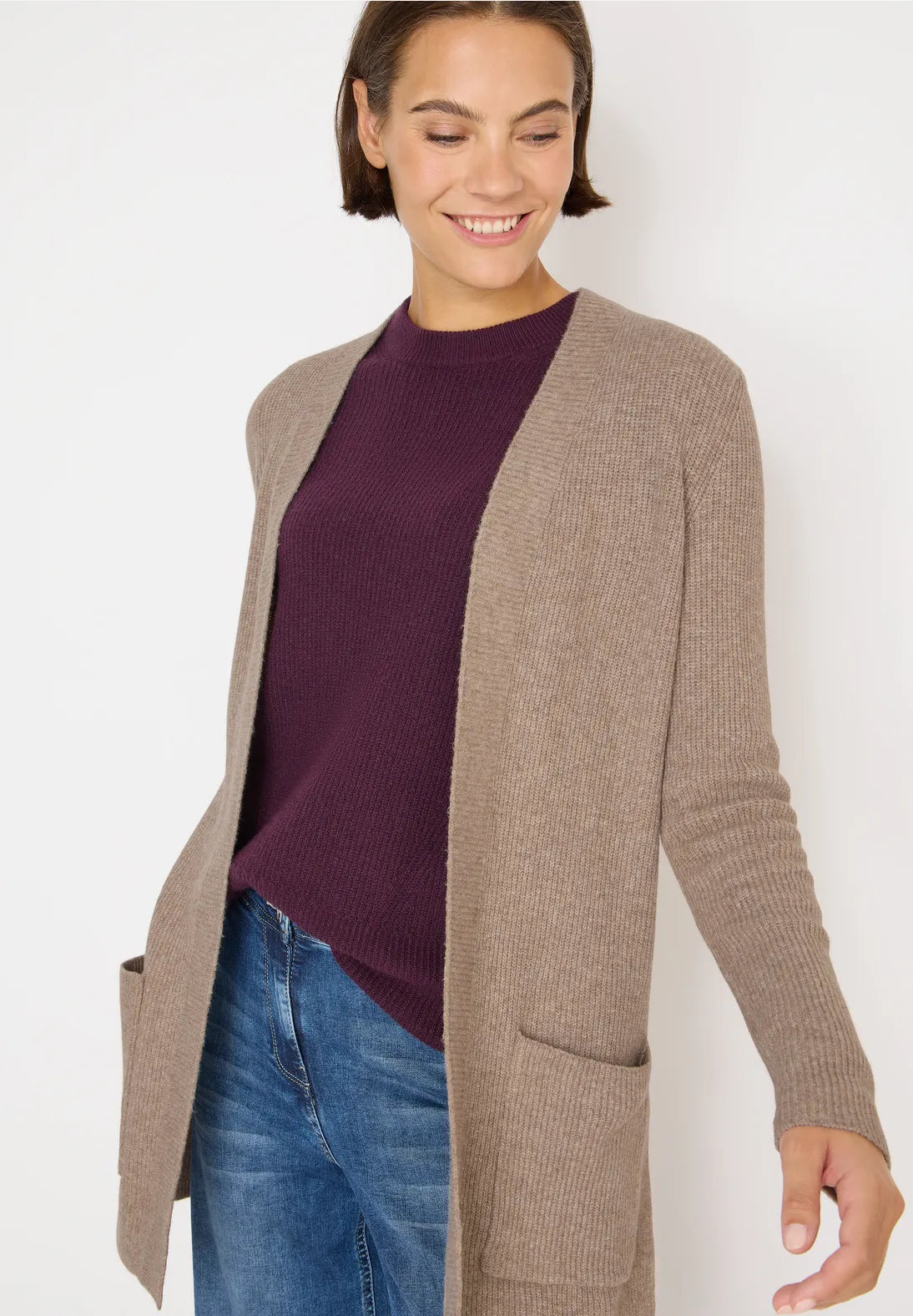 CECIL 254025 Open Structure Cardigan