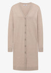 CECIL 254060 Longline Buttoned Cardigan