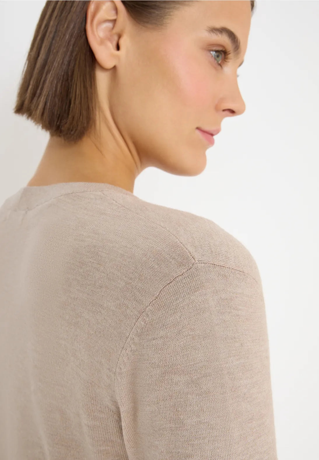 CECIL 254060 Longline Buttoned Cardigan