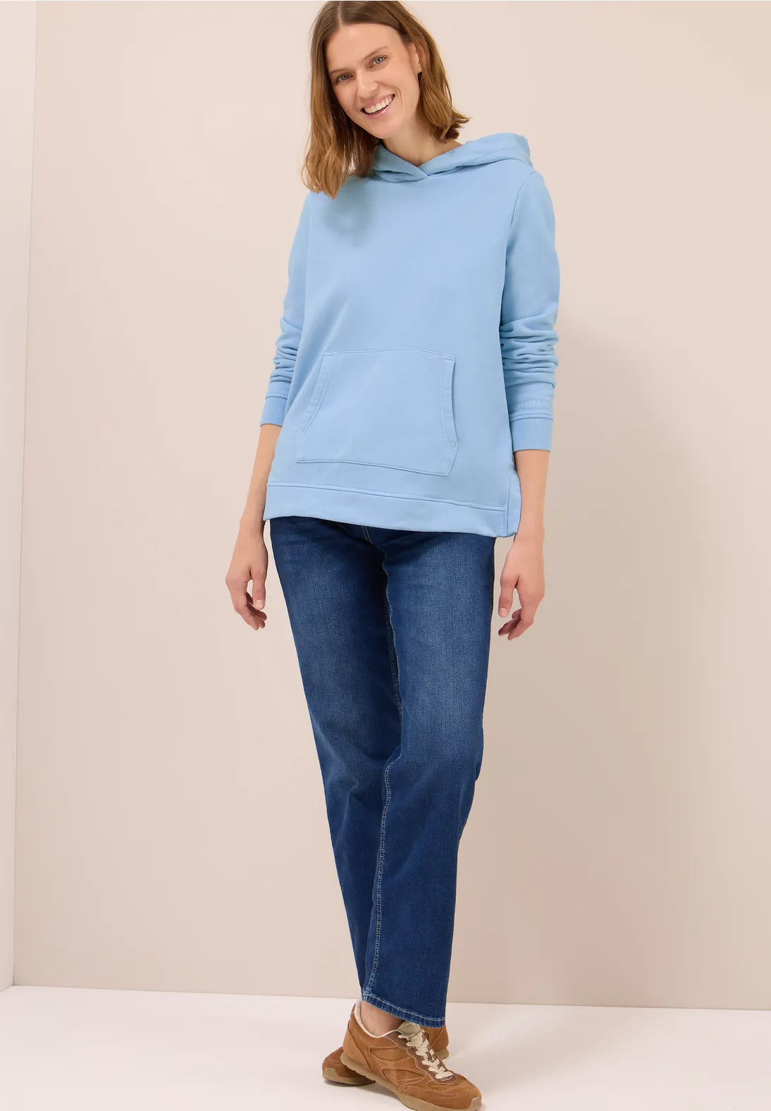 CECIL 303419 Garment-Dyed Hoodie