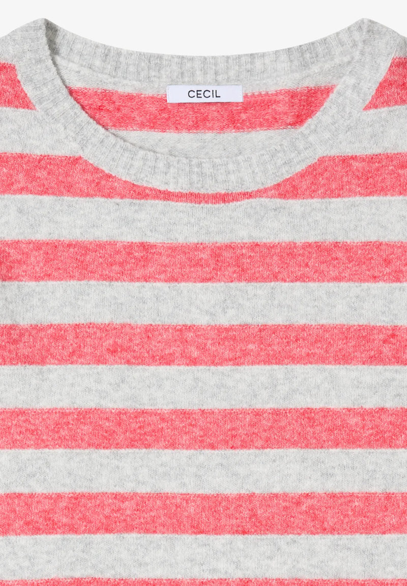 CECIL 303615 Melange Structure Stripe