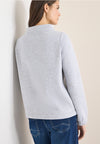 CECIL 303636 Sweatshirt With Funnel Neck