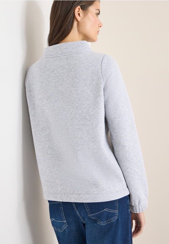 CECIL 303636 Sweatshirt With Funnel Neck
