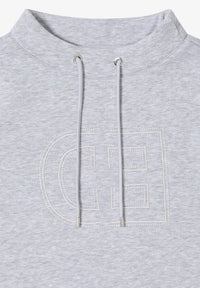 CECIL 303636 Sweatshirt With Funnel Neck