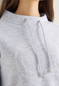 CECIL 303636 Sweatshirt With Funnel Neck