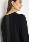 CECIL 303646 V-Neck Dolman Lurex Detail