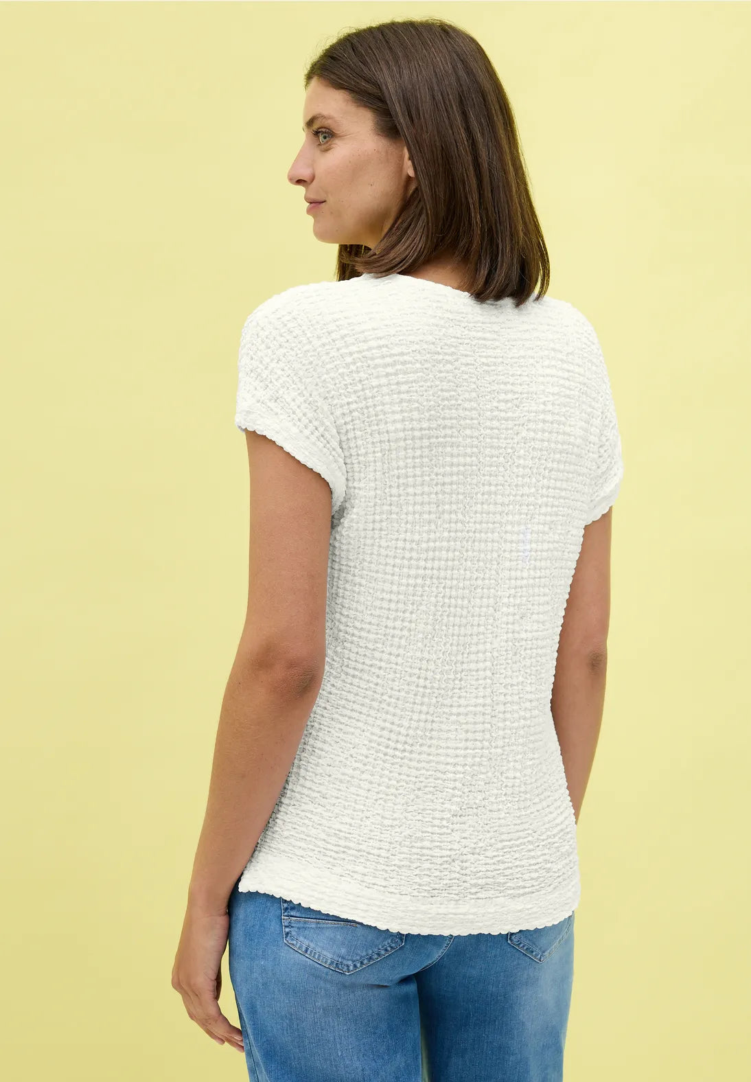 CECIL 323519 Crinkle Structure T-Shirt