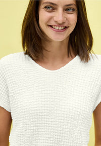 CECIL 323519 Crinkle Structure T-Shirt