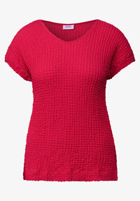 CECIL 323519 Crinkle Structure T-Shirt