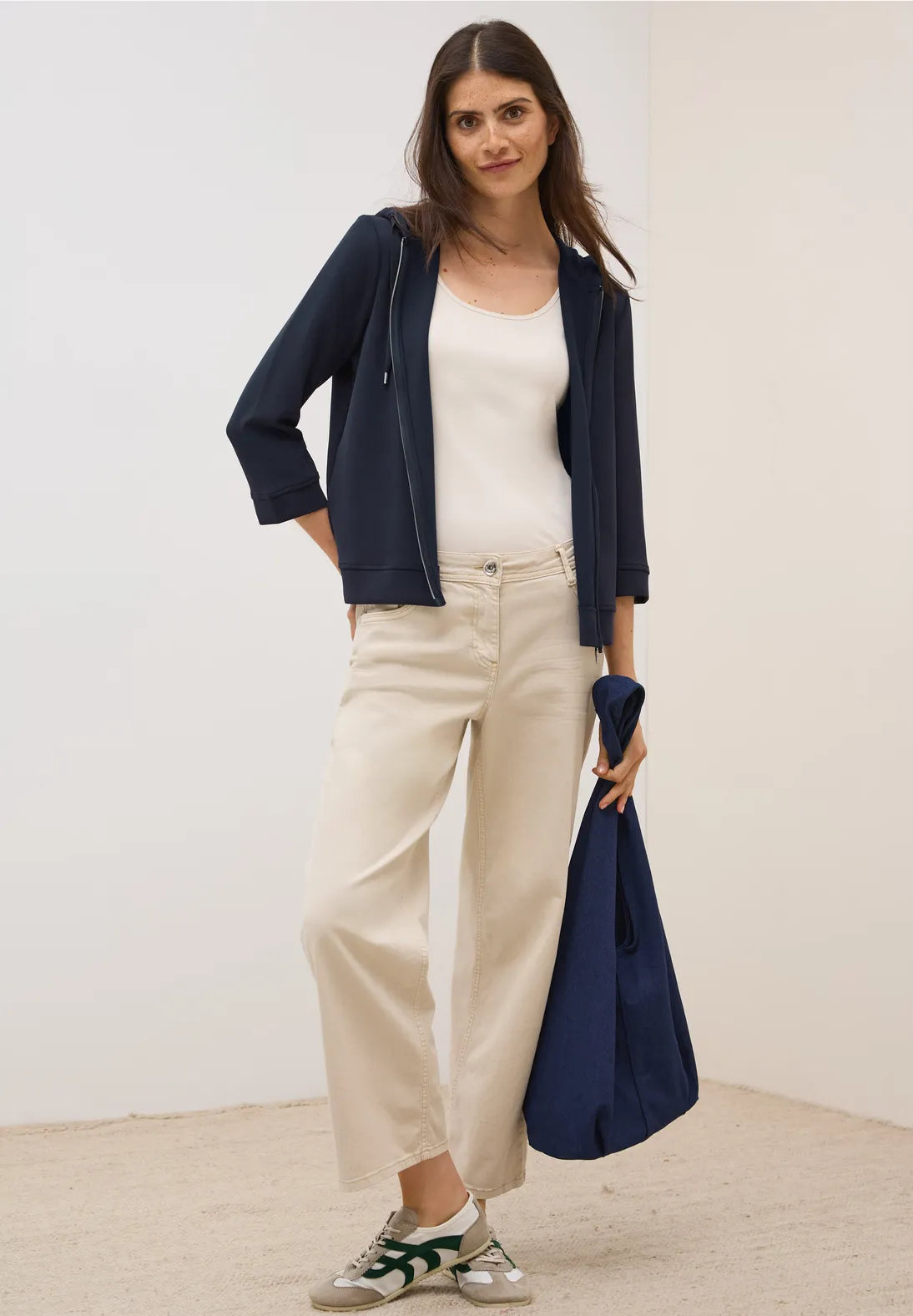 CECIL 323699 Soft Modal Hoody Jacket