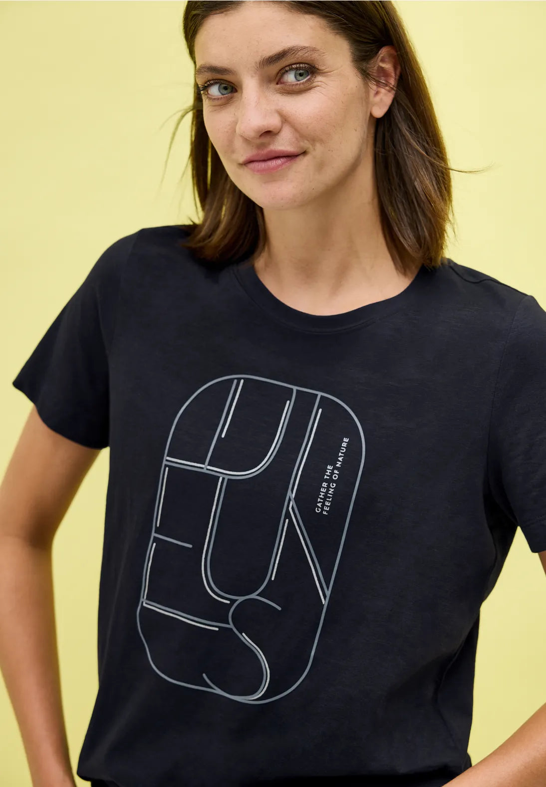 CECIL 323701 Basic Dunes FP T-Shirt