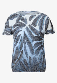 CECIL 323716 Fusion Burnout T-Shirt