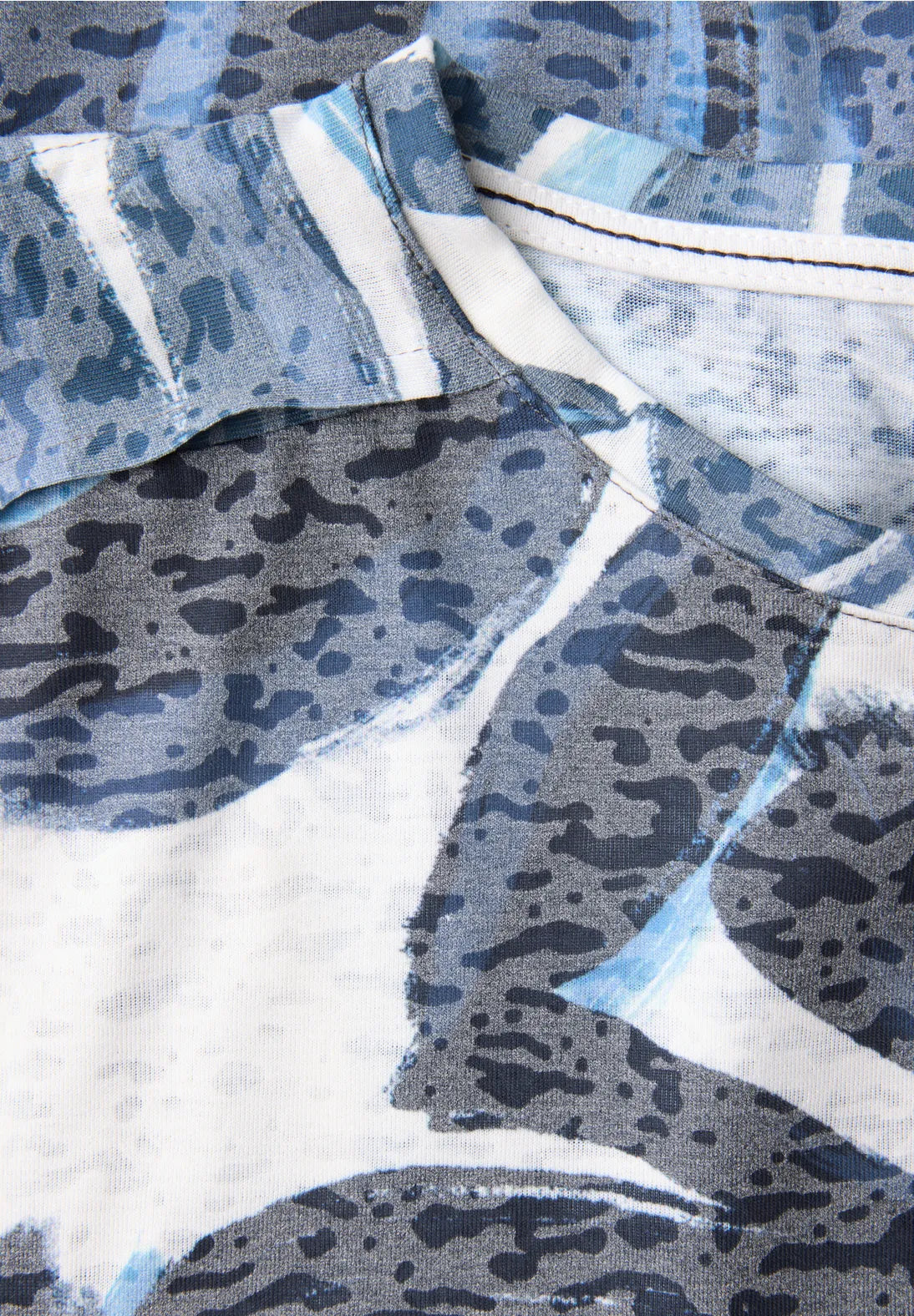 CECIL 323716 Fusion Burnout T-Shirt