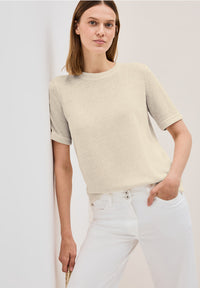 CECIL 323722 Shiny Light Knit T-Shirt