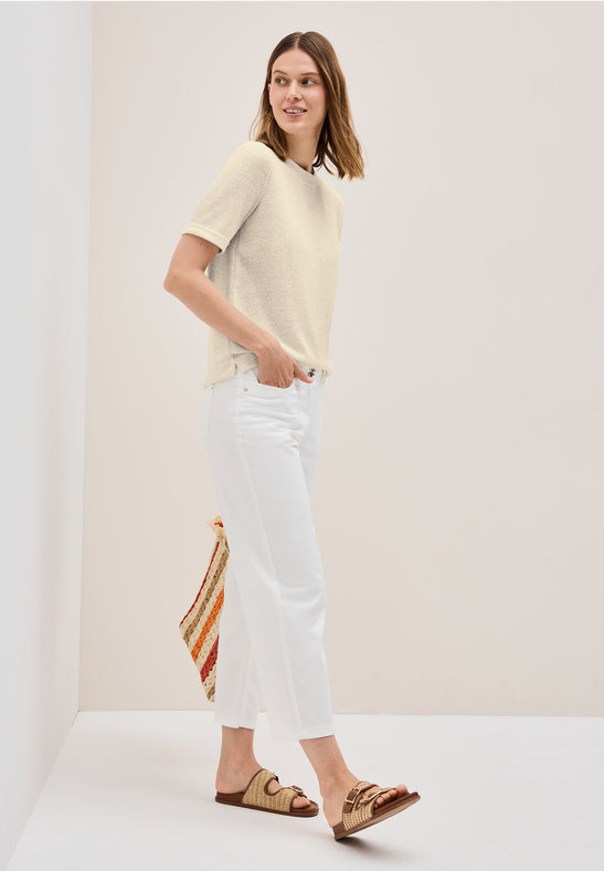 CECIL 323722 Shiny Light Knit T-Shirt