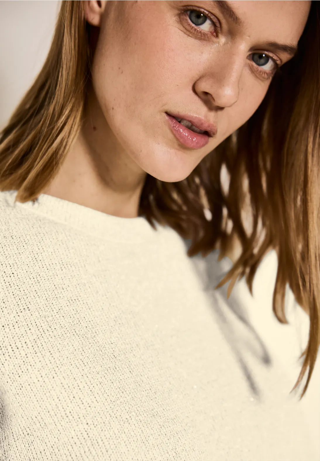 CECIL 323722 Shiny Light Knit T-Shirt