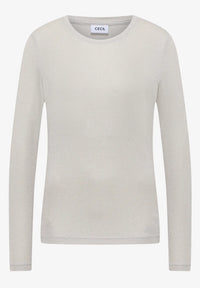 CECIL 323816 Glitter Jersey Top