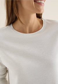 CECIL 323816 Glitter Jersey Top