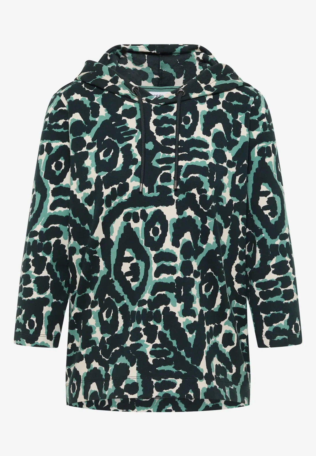 CECIL 323866 Aop Terry Hoody