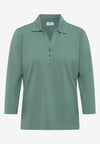 CECIL 323868 Solid Polo With Buttons