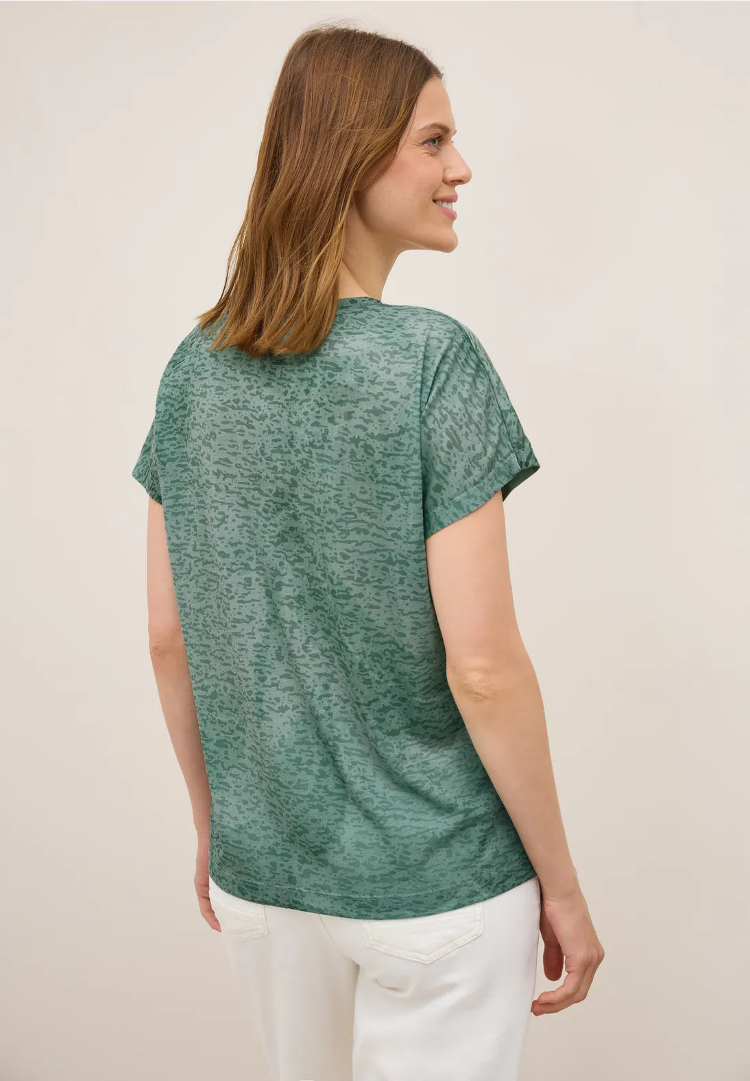 CECIL 323884 Fusion Burn Out Fp T-Shirt