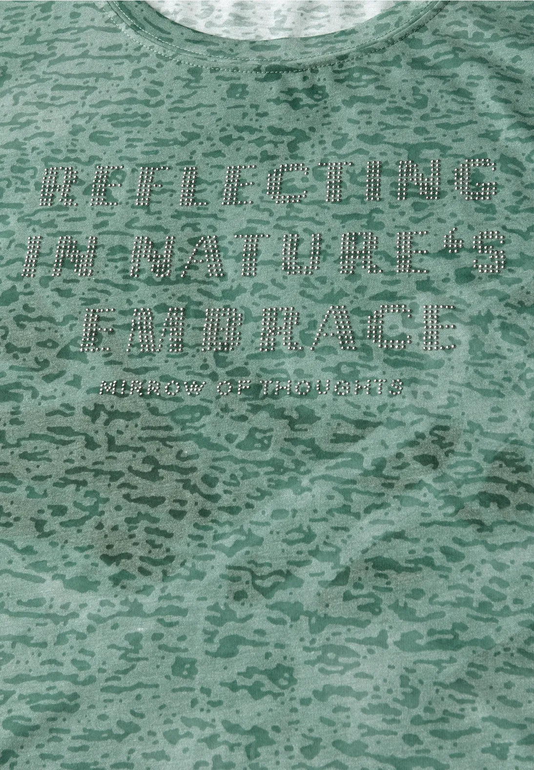 CECIL 323884 Fusion Burn Out Fp T-Shirt