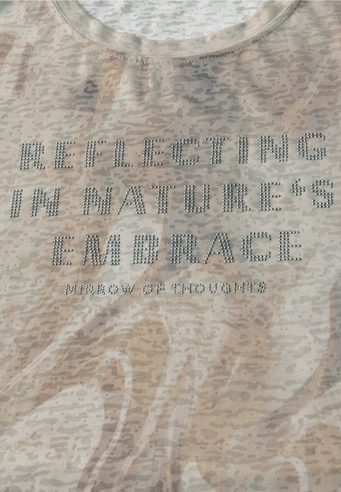 CECIL 323884 Fusion Burn Out Fp T-Shirt