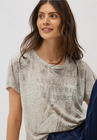 CECIL 323884 Fusion Burn Out Fp T-Shirt