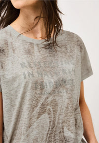 CECIL 323884 Fusion Burn Out Fp T-Shirt