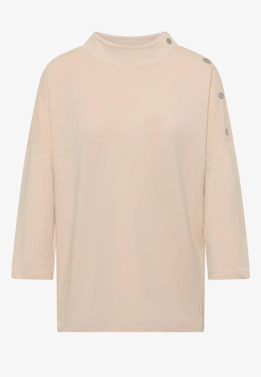 CECIL 324020 Light Terry Button Funnel