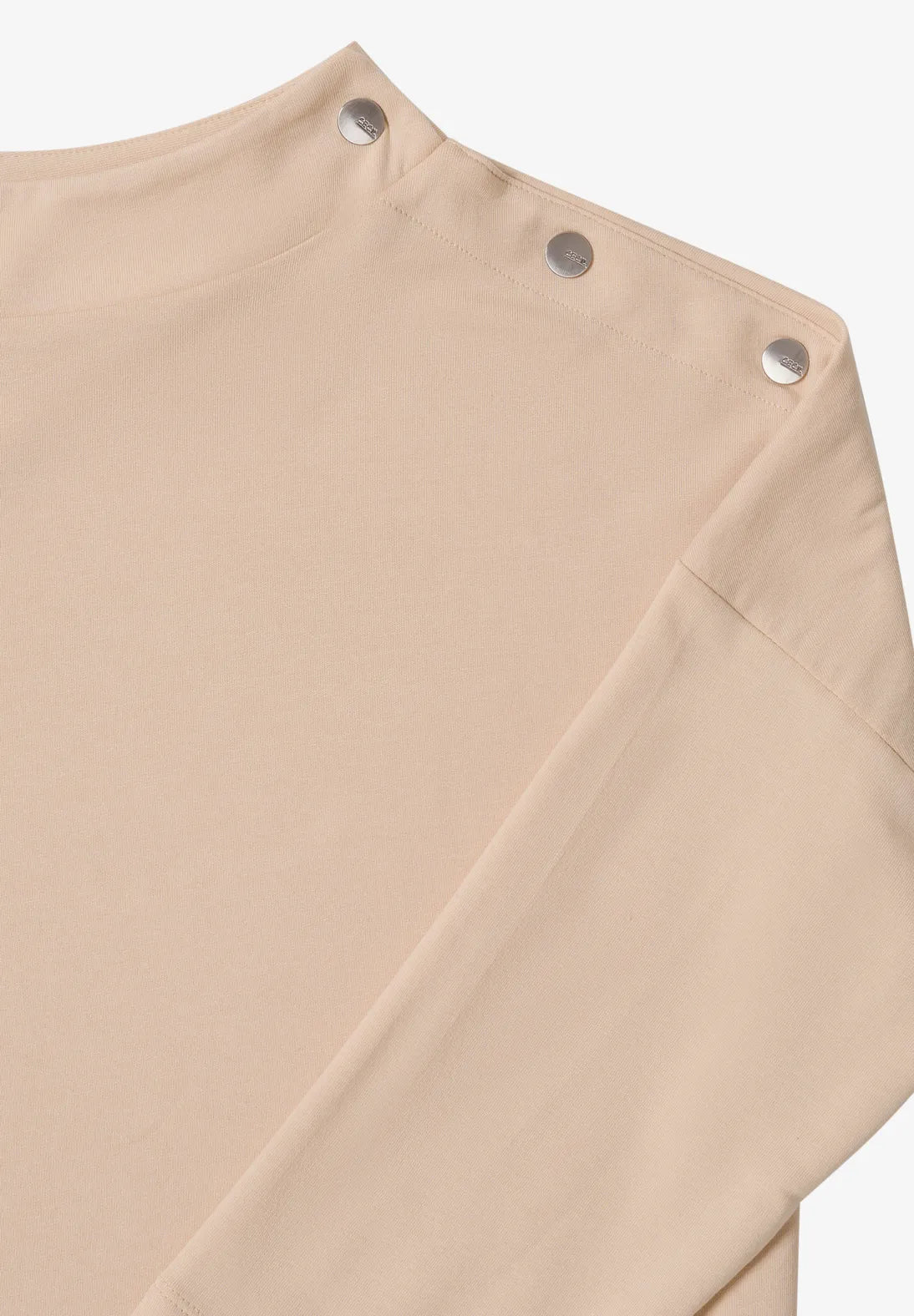 CECIL 324020 Light Terry Button Funnel