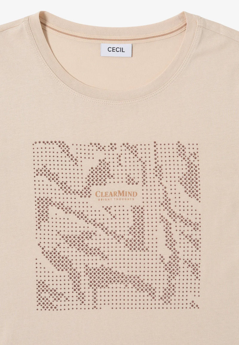 CECIL 324040 Clear Mind Fp T-Shirt