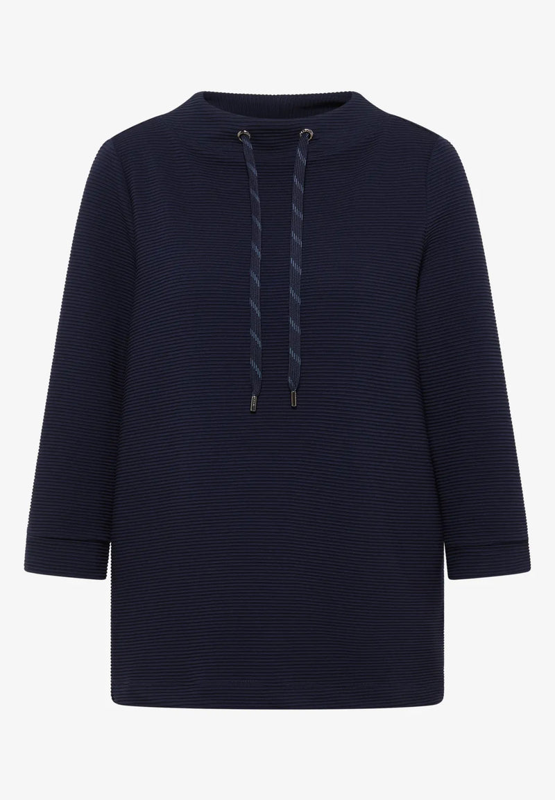 CECIL 324048 Solid Ottoman Funnel Neck