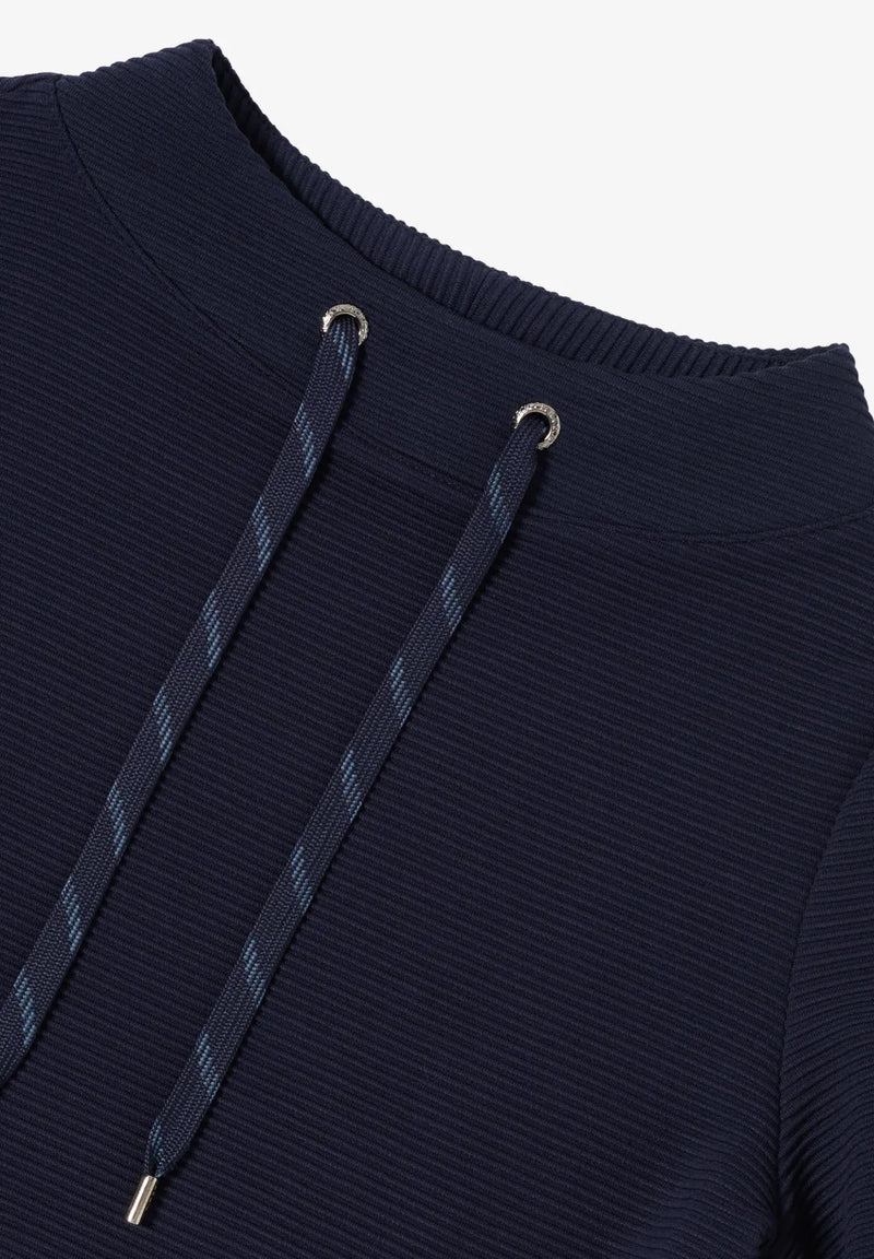 CECIL 324048 Solid Ottoman Funnel Neck