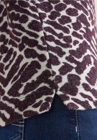 CECIL 324148 Cosy Melange Aop T-Shirt