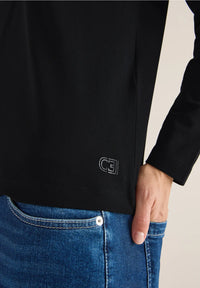 CECIL 324253 Basic Shirt With Gathering